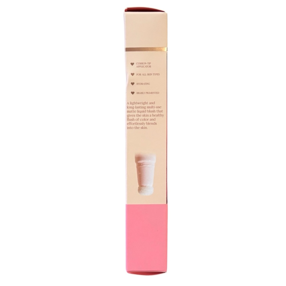 Beauty Creations Flawless Stay Liquid Blush Cheeked Up Wand in Rosey Reset NIB - Picture 7 of 10